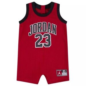 Baby Jordan Jumpman 23 Jersey Romper NEW NWT - 12 month & 24 month